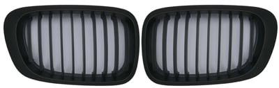 Matte Black Grille BMW E46