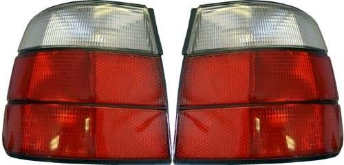 Vit/Röda baklampor BMW E34