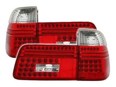 Led Takalamput Punainen Valkoiset BMW E39