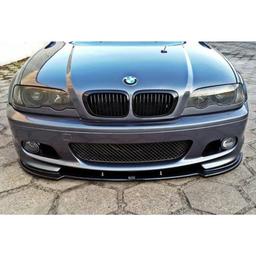 Blanksvart Cupspoiler BMW E46 Coupe M-pack