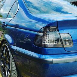 Baklampor Smoke LED BMW 