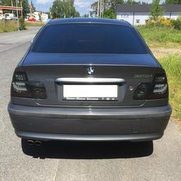 Led Takalamput Musta tummennetut BMW E46