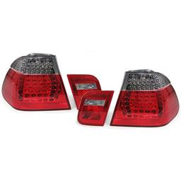 Led Takalamput Punainen/Savu E46 Sedan