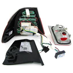 Led Takalamput Punainen/Savu E46 Sedan