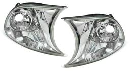 Blinklys klarglass Krom BMW