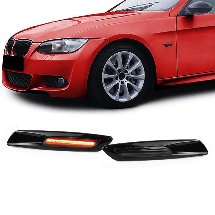 Svarta LED Skärmblinkers BMW 3-Serie