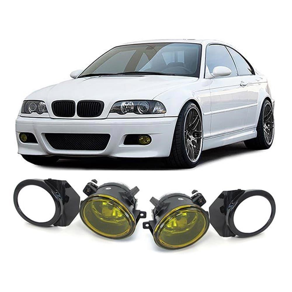 Dimljus gult glas BMW M-stötfångare
