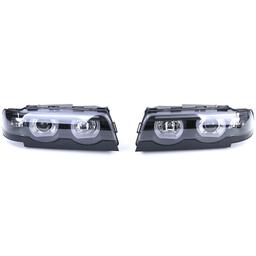 Angel Eyes Svart BMW E38