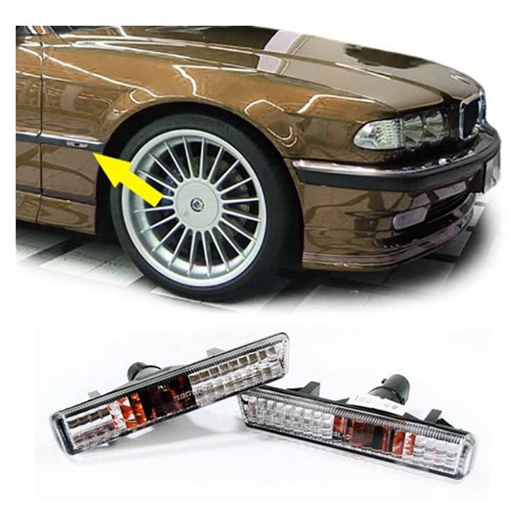 Lokasuoja vilkut valkoiset Bmw E38