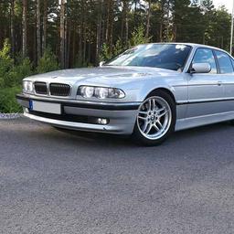 Chrome Kidney Grille BMW E38