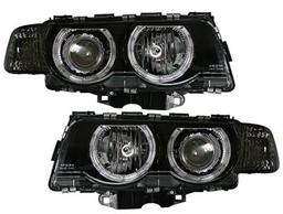 Angel eyes black BMW E38