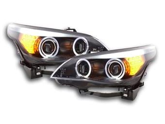 Angel Eyes head lamps BMW E60 E61
