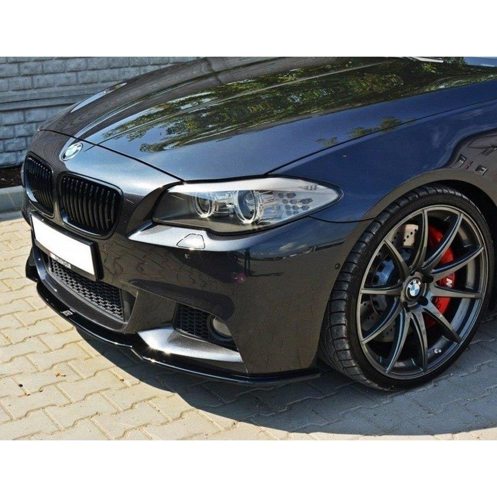 Skinnende sort cupspoiler foranme BMW F10/F11