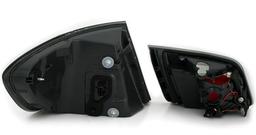 Röd vita LED baklampor BMW F10