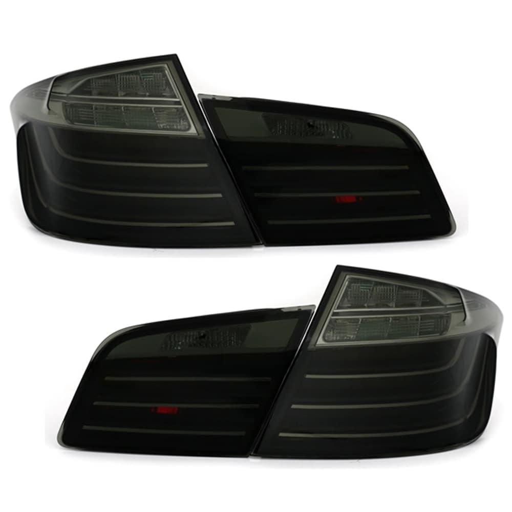 Röd svarta LED baklampor BMW F10