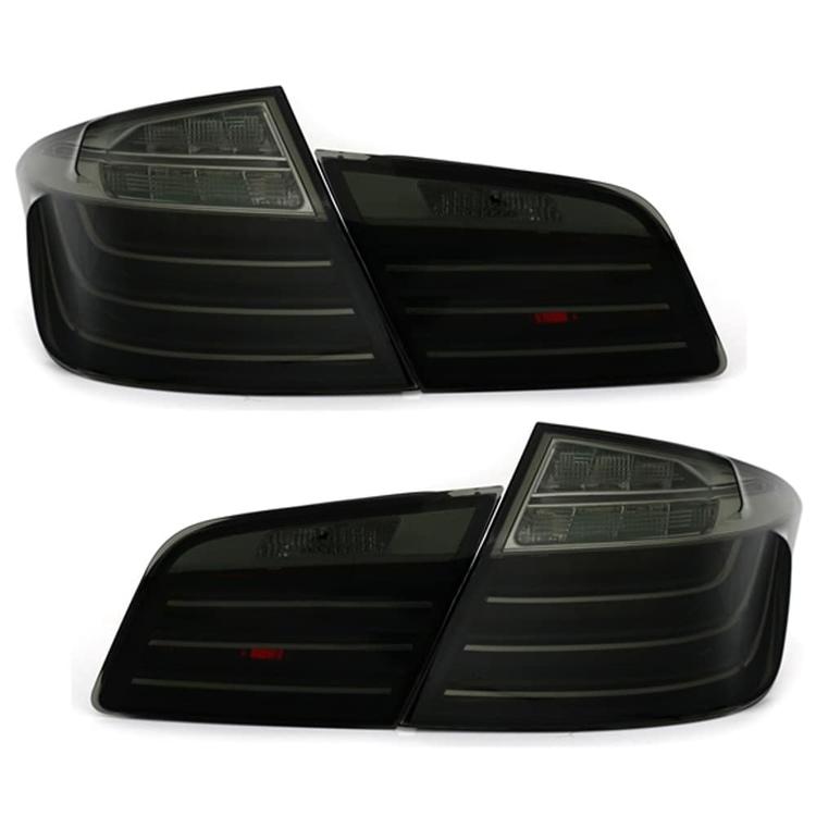 Röd svarta LED baklampor BMW F10
