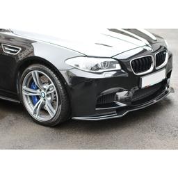 skinnende sort Cupspoiler Foran BMW F10/F11