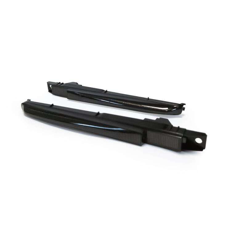 Shiny black cupspoiler front lip BMW F10/F11