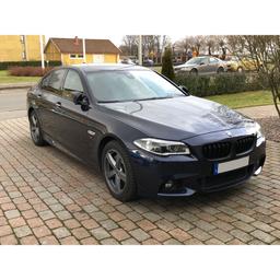 Matte black kidneys BMW 5-Series F10