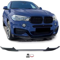 Mattsvart Cupspoiler BMW X6 F16 M-packet
