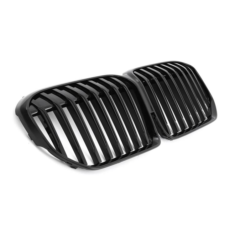 Glossy black nyrer double ribbed BMW 7-series (G11, G12) Facelift