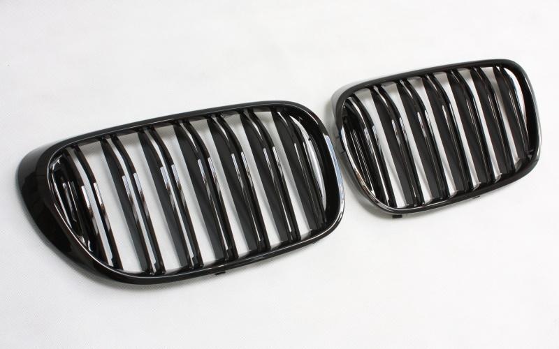 Glossy black nyrer double ribbed BMW 7-series (G11, G12)