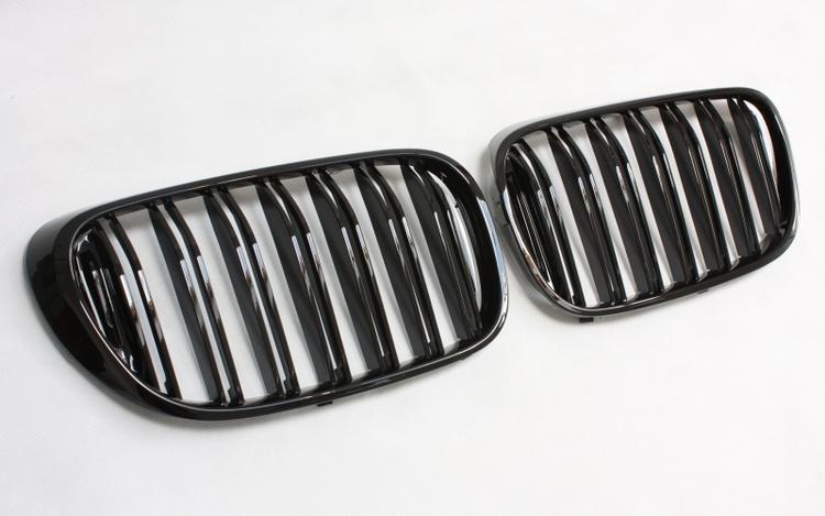 Glossy black nyrer double ribbed BMW 7-series (G11, G12)