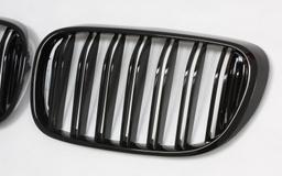 Glossy black nyrer double ribbed BMW 7-series (G11, G12)