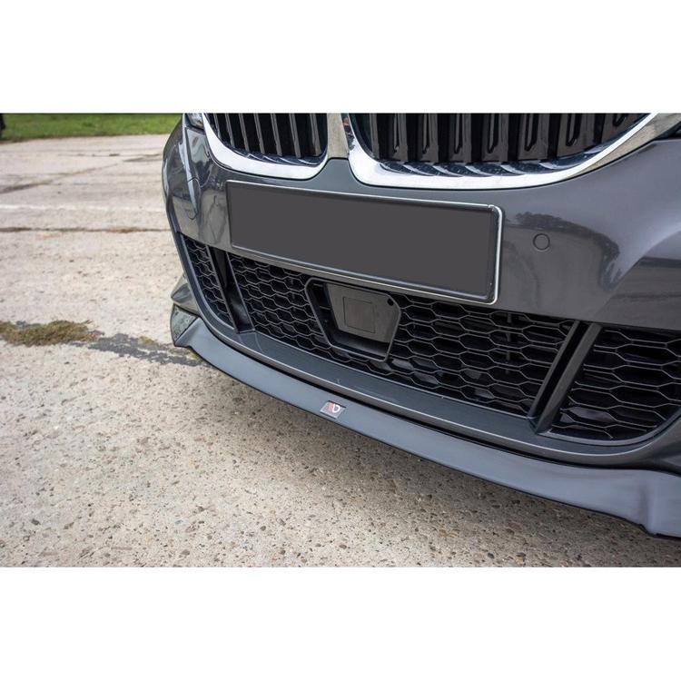 Blanksort Cupspoiler frem BMW G20 M-pakke