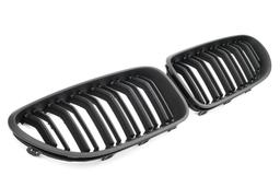 Mattsvarta dubbelribbade sport njurar BMW F06/F12/F13