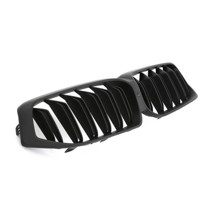 Mattsvarta dubbelribbade sport njurar BMW G32