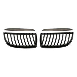Matte Black Kidney Grille BMW E90/E91