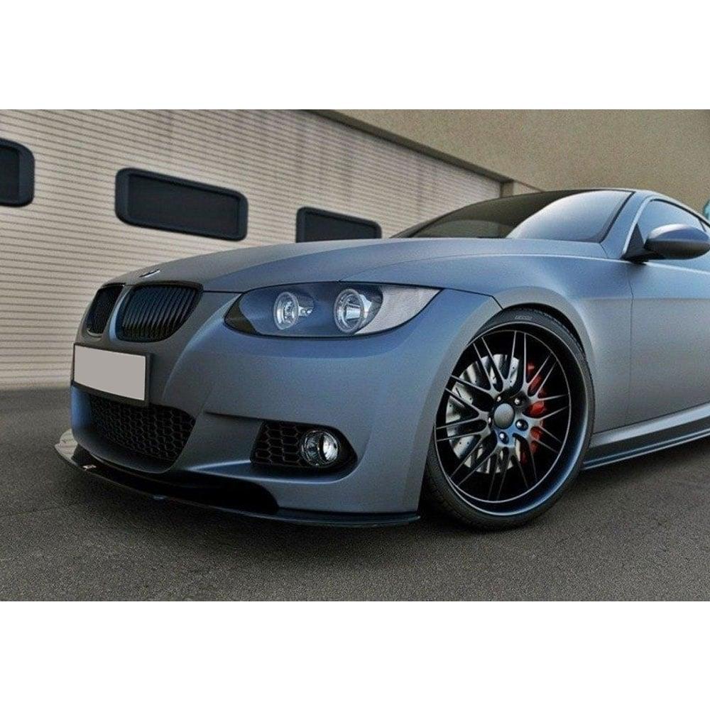 Blanksvart Cupspoiler BMW E92 M-paket