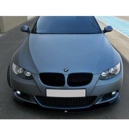 Blanksvart Cupspoiler BMW E92 M-paket