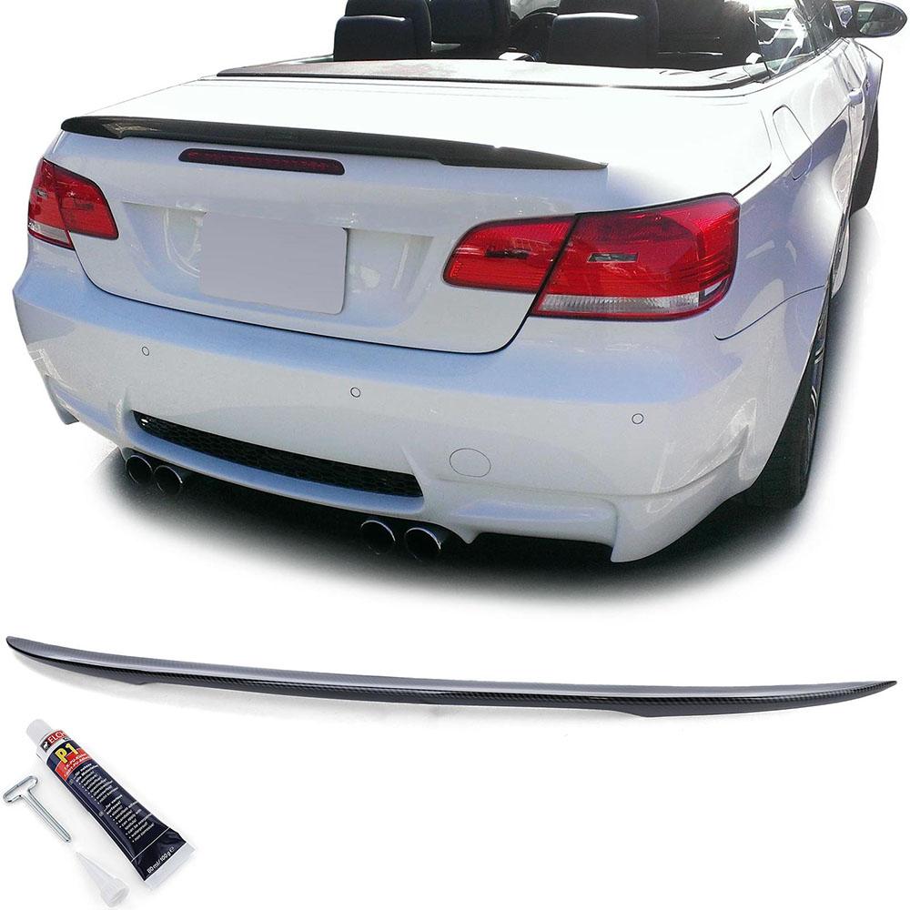 Bakluke spoiler leppe karbonfiber utseende BMW E93