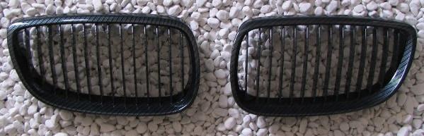 Grill kulfiber BMW E92