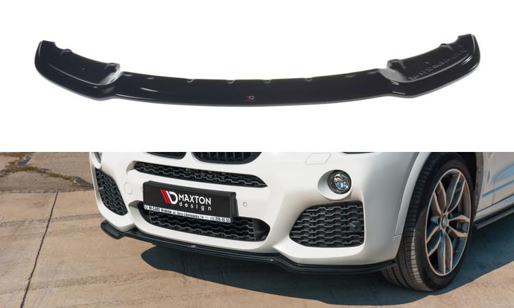 Blanksort Cupspoiler BMW X3 M-pakke