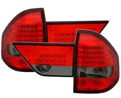 LED Baklamper Rød/sort Bmw X3