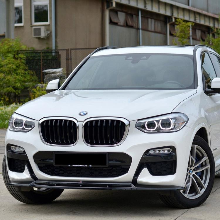 Blanksort Cupspoiler BMW X3 G01 M-pakke