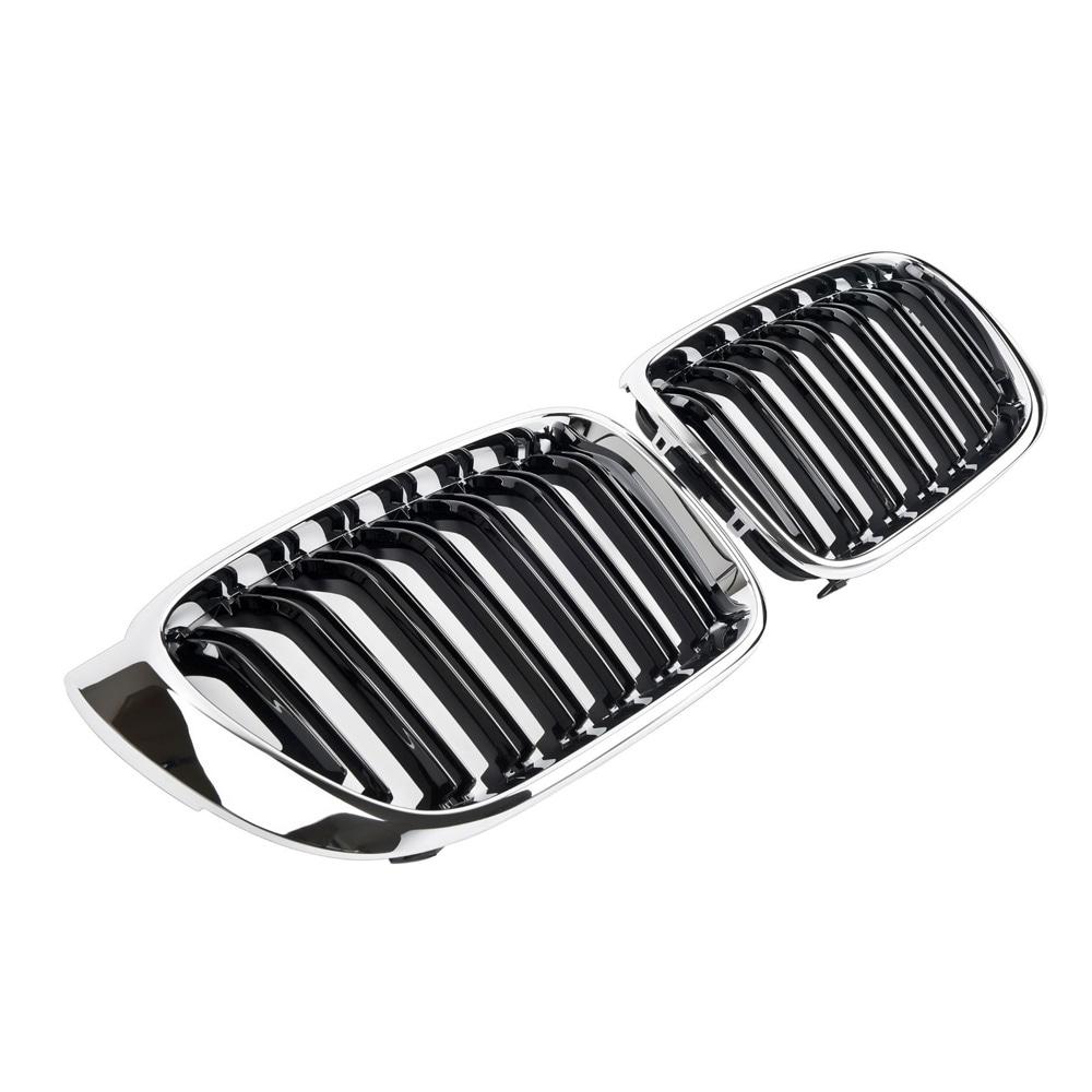 Chrome Njurar Dubbelribbade BMW X3/X4