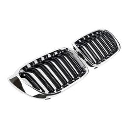 Chrome Njurar Dubbelribbade BMW X3/X4