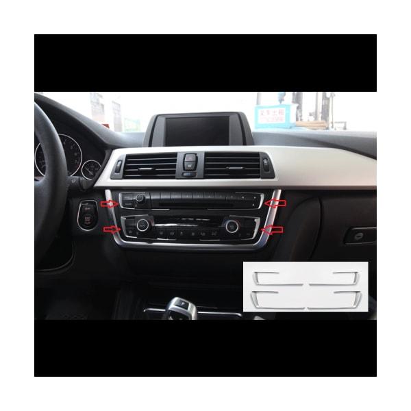 Kromram till radio/DVD BMW F30/F31