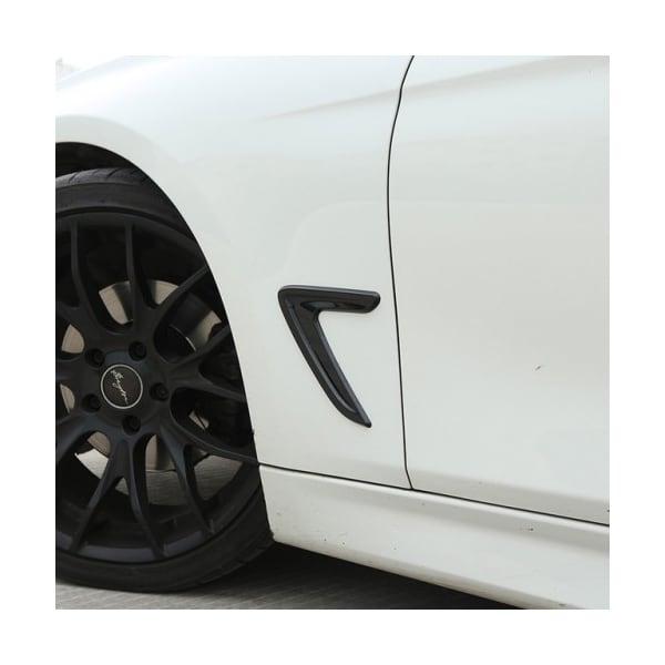 Blanksvarta dekorlister till BMW F30/F31