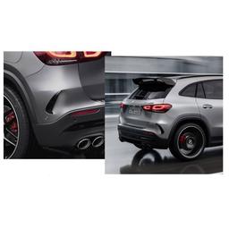 Glanssvarte Luftinntaksskjermer Mercedes GLA H247