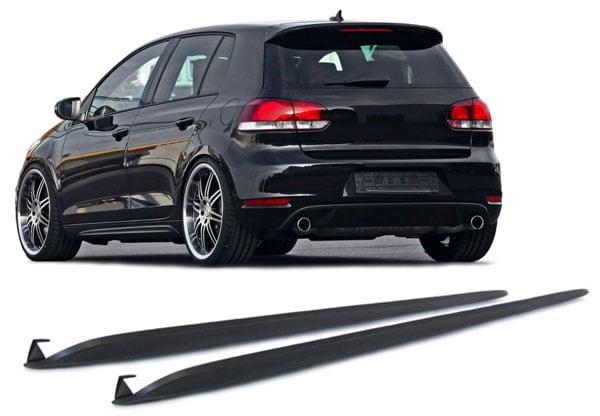 Side skirts ABS-plastic Golf 6