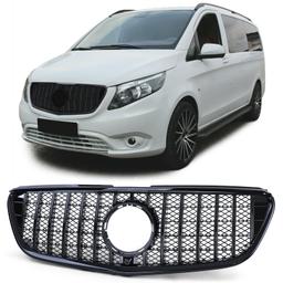Glossy black Radiator grille GT-optics