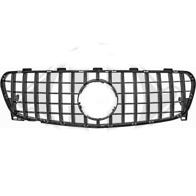 Glossy black radiator grille GT-Optics