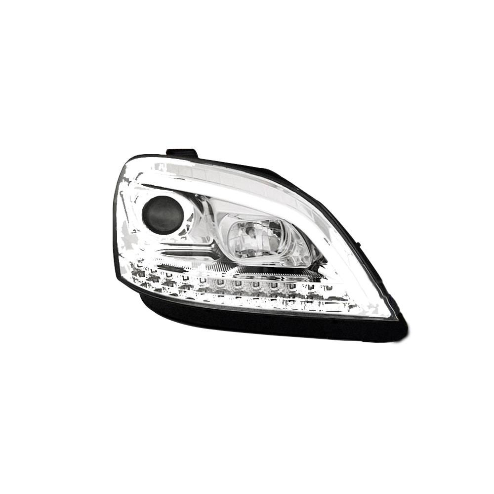 LED daytime running light optics headlights