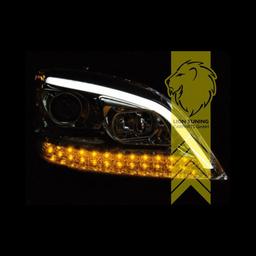 LED daytime running light optics headlights