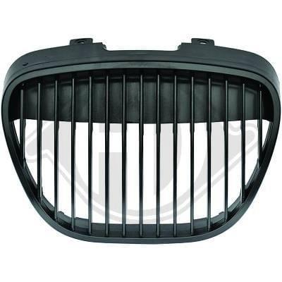 Emblemfri sort grill Seat Ibiza